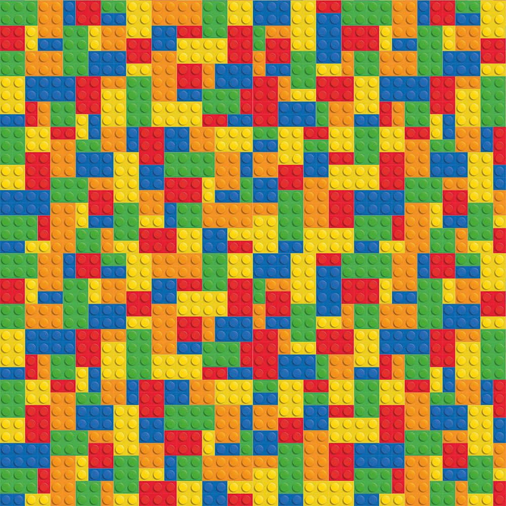 Упаковочная бумага (0,7*1 м) Конструктор, 10 шт.