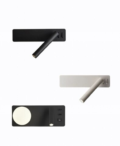 Современные бра-читалки в трёх вариантах