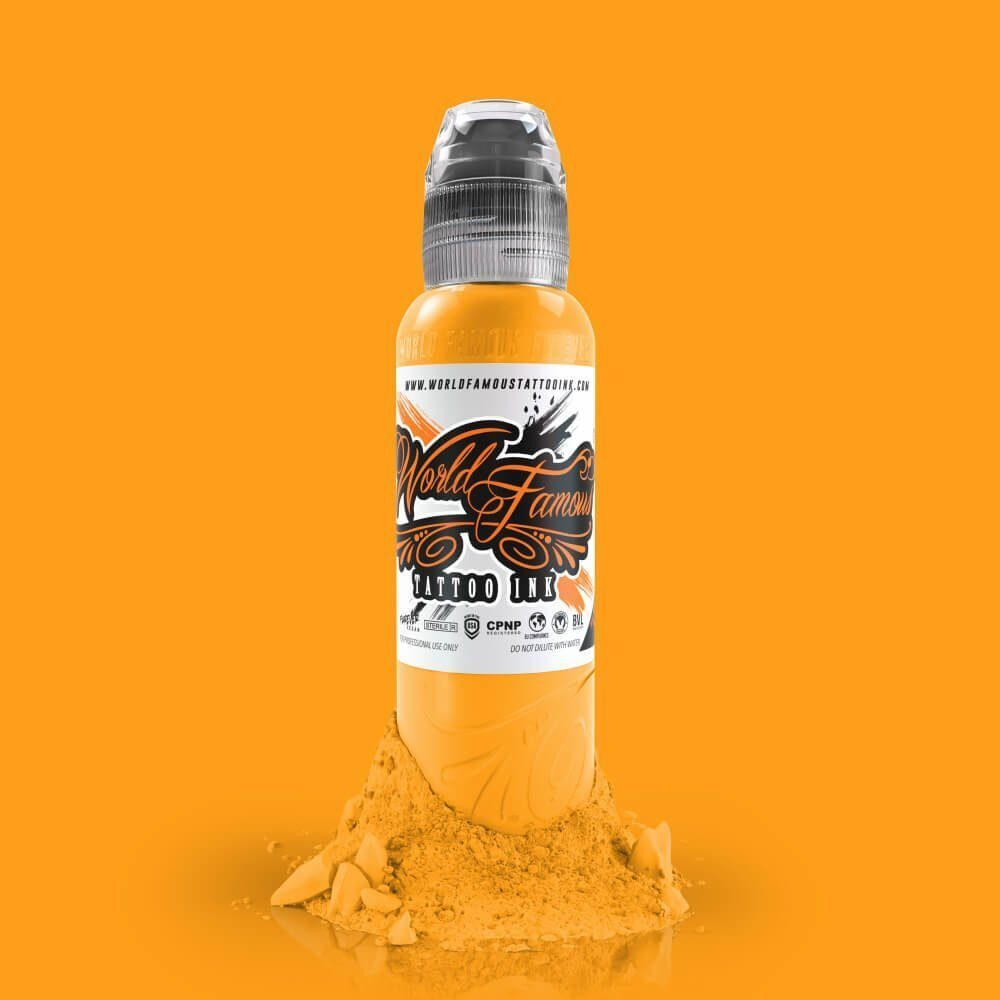 Yellow Ochre (Jay Freestyle Watercolor set) World Famous Tattoo Ink