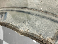 Крыло переднее левое Hyundai Santa Fe 3 (DM) 12-18 Б/У Оригинал 663102W000