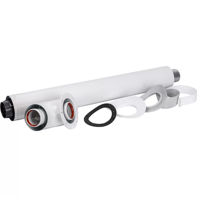 Горизонтальный комплект дымохода Stout 60/100