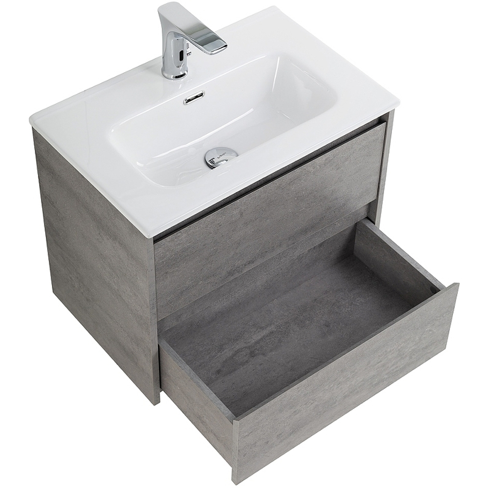 Тумба под раковину BelBagno Kraft 70 KRAFT 39-700/390-2C-SO-CG подвесная Cemento Grigio