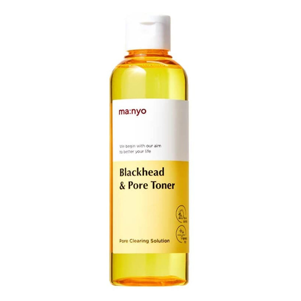 Manyo Blackhead and Pore Toner очищающий тоник против черных точек с BHA-кислотой