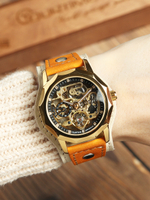 Часы скелетоны женские механические Desire 2.0 YOURTIME