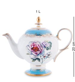 Pavone JK-131 Чайный сервиз 15 пр. на 6 перс. «Цветок Неаполя» (Fiore Napoli  )