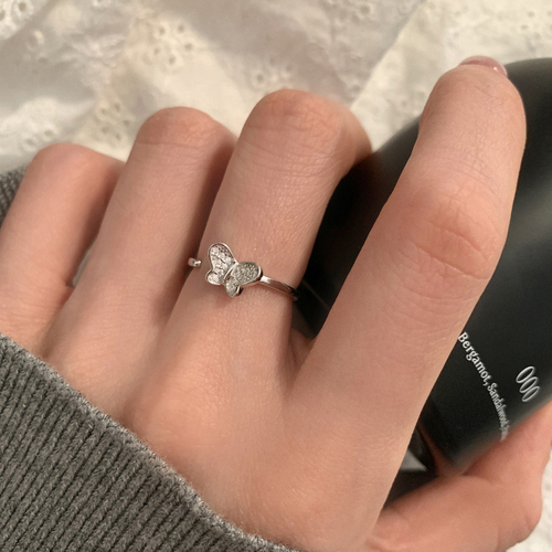 Кольцо "Серебряная Бабочка"