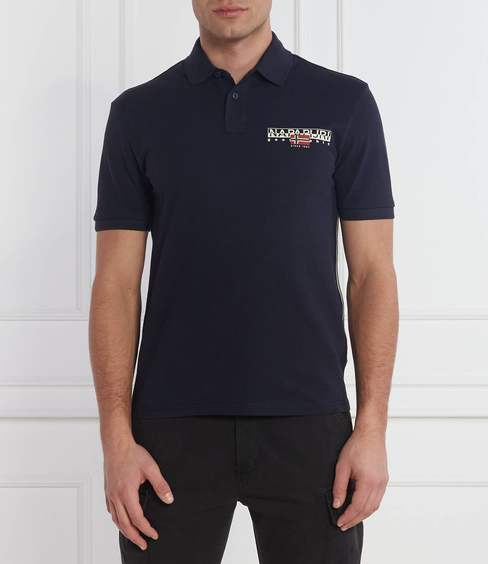 Поло E-AYLMER Napapijri - темно-синий(NP0A4HTN)
