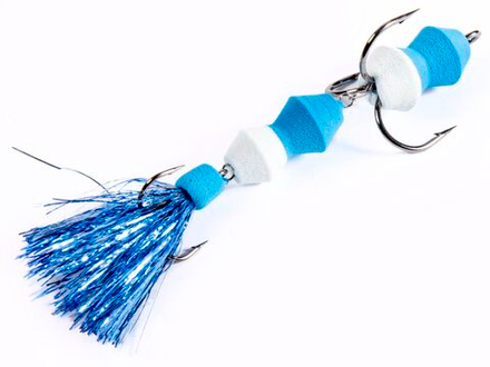 Приманка джиг. LJ PENNON TIPSYWORM син./бел. в блистере