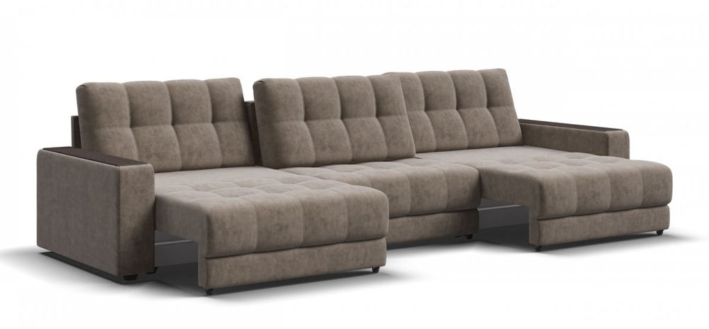 Диван Босс Гранд Велюр Роял тауп