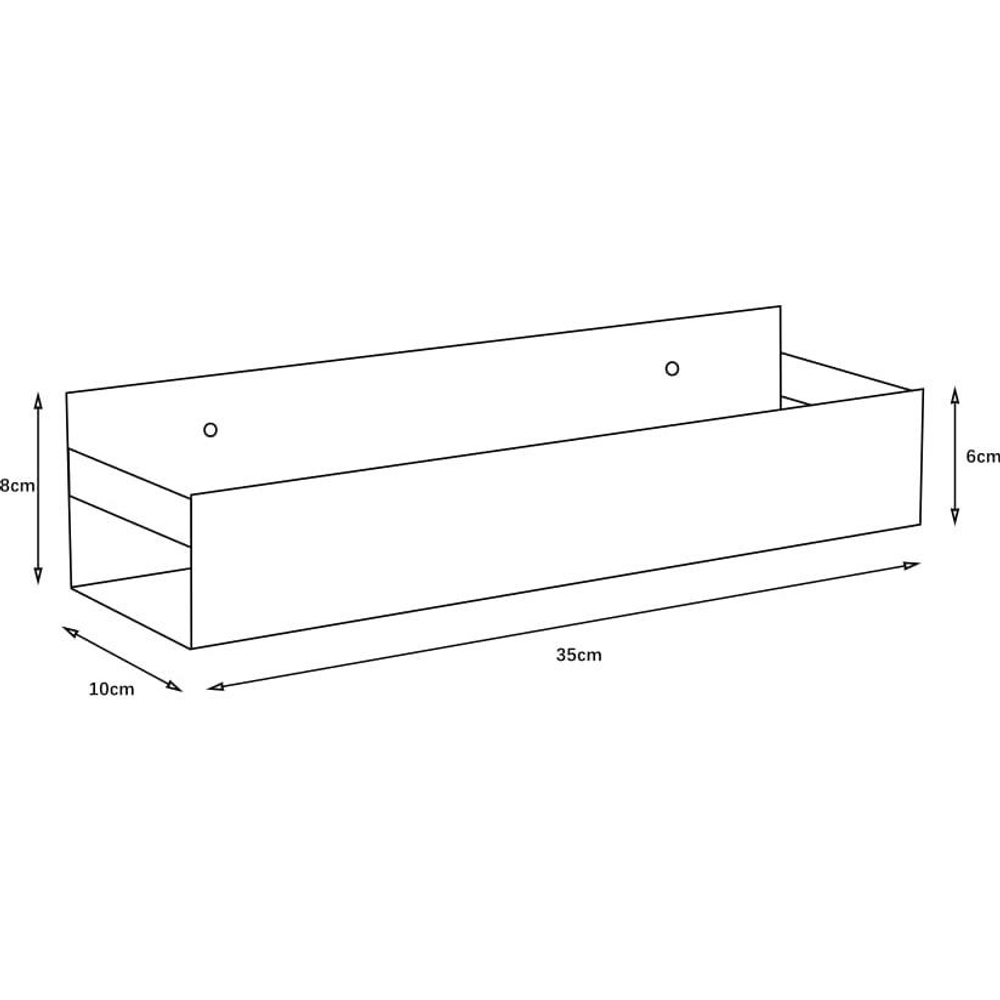 Полка Boheme Q 10965-B black