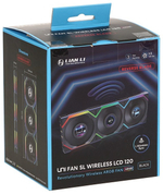 Вентилятор LIAN LI Uni Fan SL Wireless LCD 120 ARGB Reverse Blade 12RSLLCD1W3B