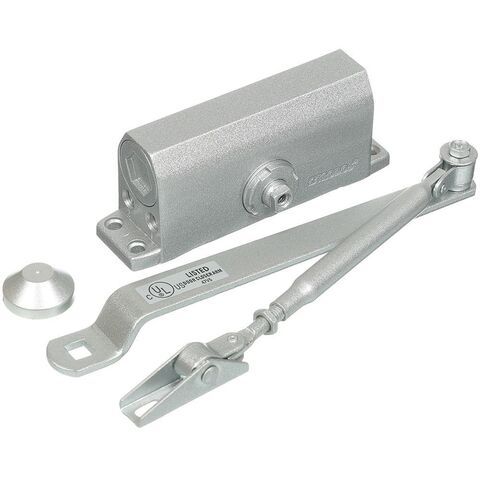 Доводчик дверной Trodos, TD-60, до 60 кг, серебр, 272006