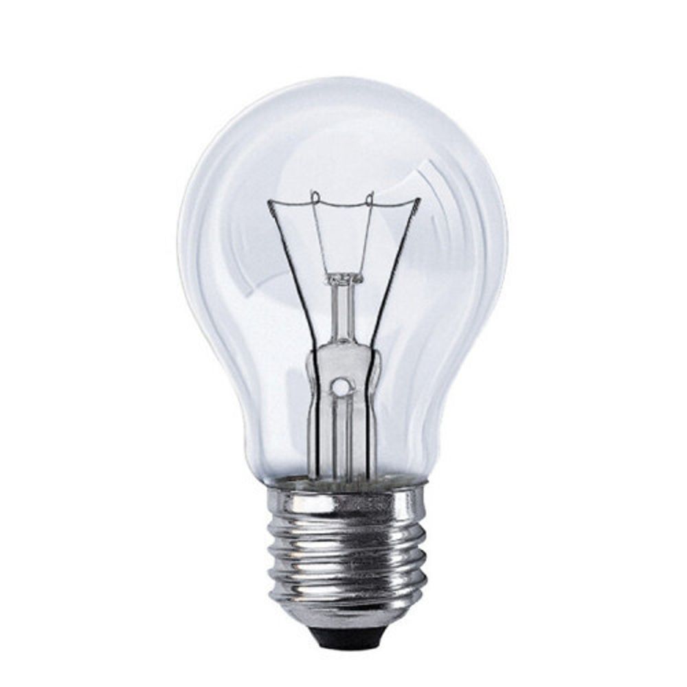 Лампочка Osram A55 60Вт E27 / Е27 230В груша прозрачная | Osram