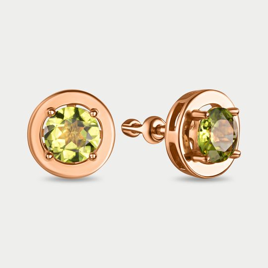 Серьги золотые