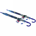 Зонт детский полуавтомат «Ultramarine - Морские жители», 8 спиц, d-100см, длина в слож. виде 65см