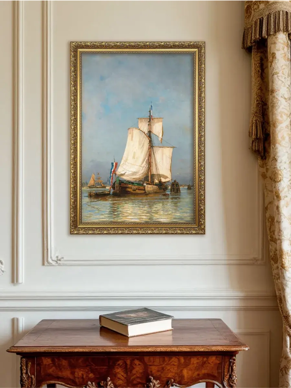 Картина настенная интерьерная в багетной раме 47*67 см