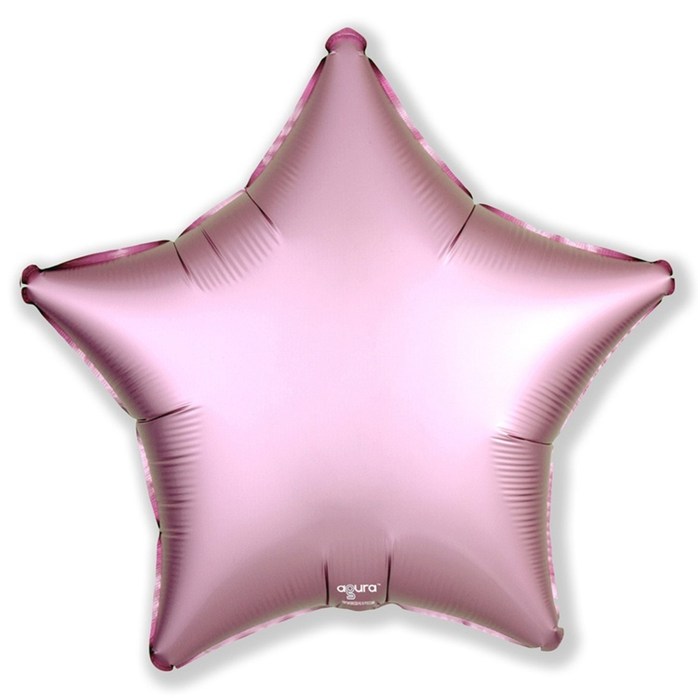 Р 18" Звезда Сатин Фламинго 40 см.