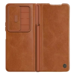 Кожаный чехол-книжка Nillkin Leather Qin Pro для Samsung Galaxy Z Fold 4