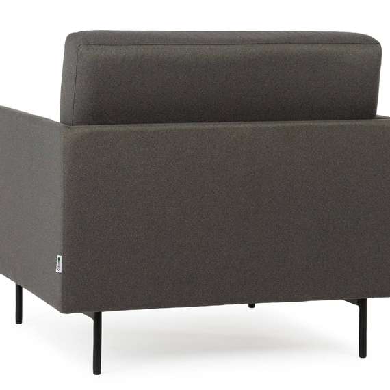 Кресло Bebe, чёрная водоотталкивающая ткань