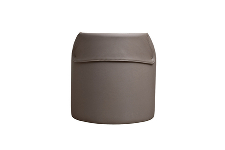 Пуф круглый Garda Decor Bruno серый букле