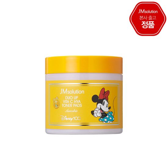 JMsolution Тонер-пэды для лица с витамином C - Duo Up Vita C Hya Toner Pads Disney 70 шт