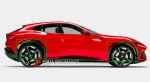 Карбоновые расширители арок для Ferrari Purosangue 2023+ Феррари Пуросанг