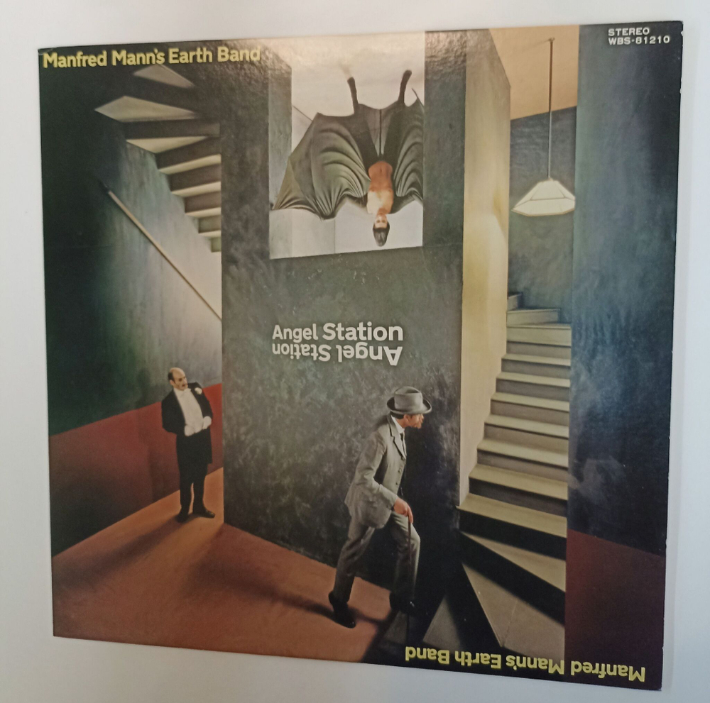 Винтажная виниловая пластинка LP Manfred Manns Earth Band Angel Station (Japan 1979) (No Obi)