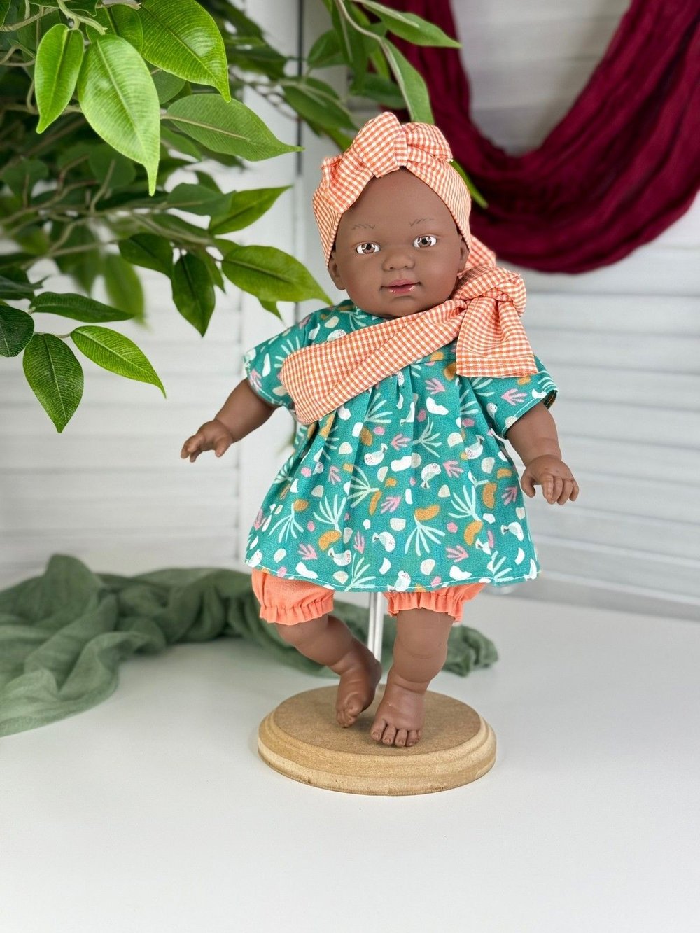 Кукла Nines 31см Coco мягконабивная (N0724)