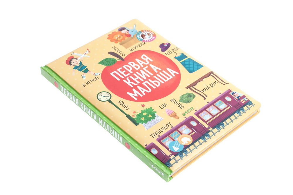 Большая книга малыша. Книжки-картонки. Первая книга малыша