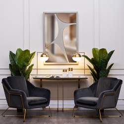 Кресло Garda Decor 46AS-AR2976-GR