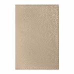 Обложка для паспорта натуральная кожа флоттер, кожаный уголок, бежевая, BRAUBERG, 238863