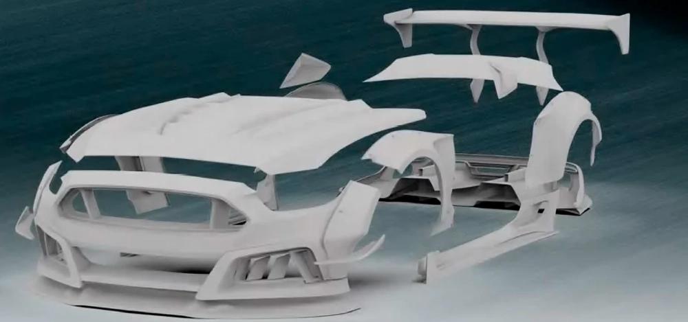 Обвес для Ford Mustang S550 2015-2023 Форд Мустанг карбоновый тюнинг