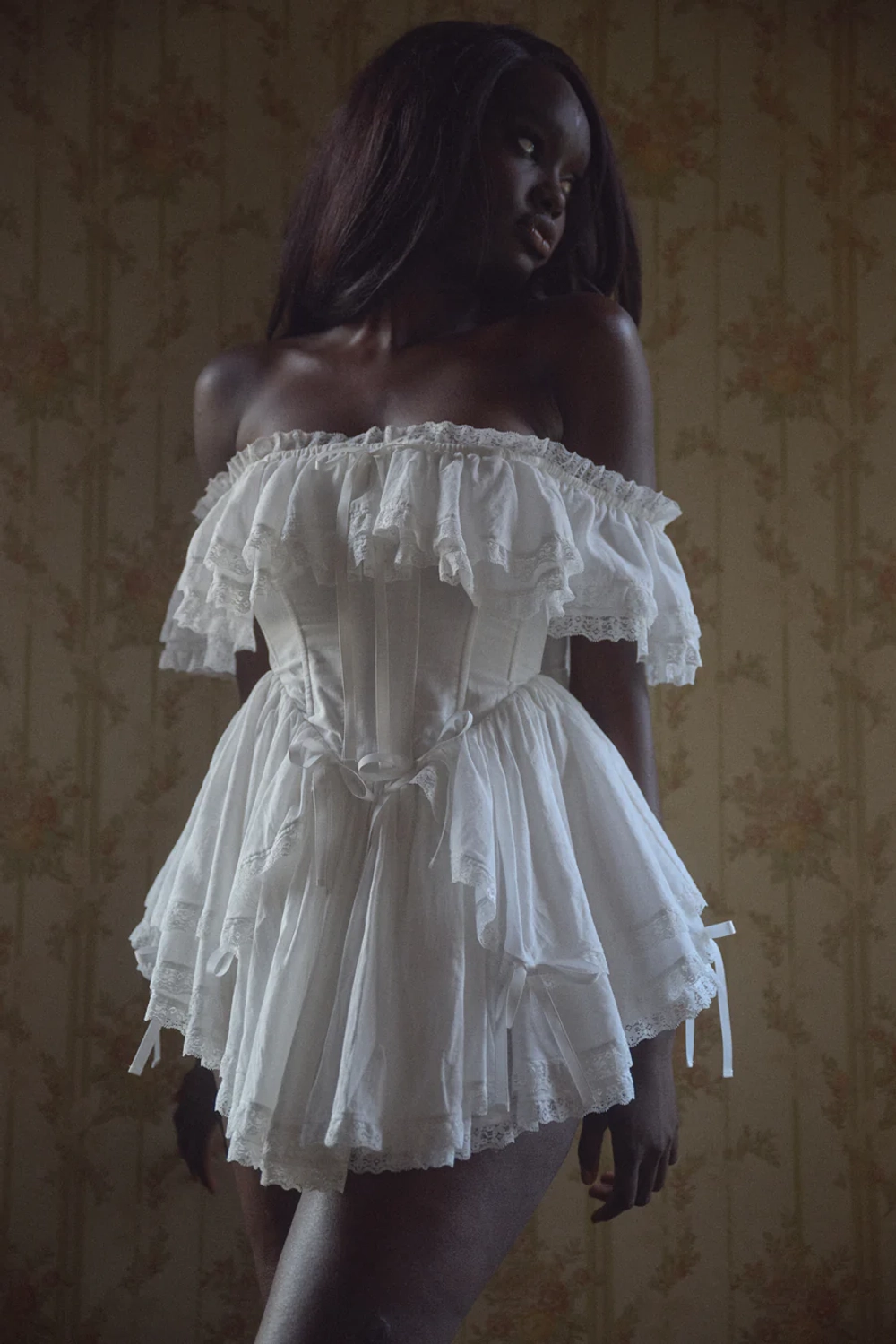 The Ivory Hug Me Mini Dress