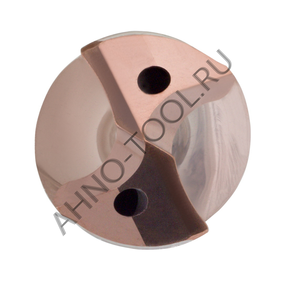 Сверло  5.6мм монолитное твердосплавное 3D с подводом СОЖ. SP-X801030560 VHM AHNO