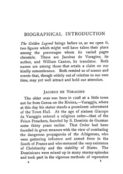 The Golden Legend. Lives of the Saints | Jacobus de Voragine