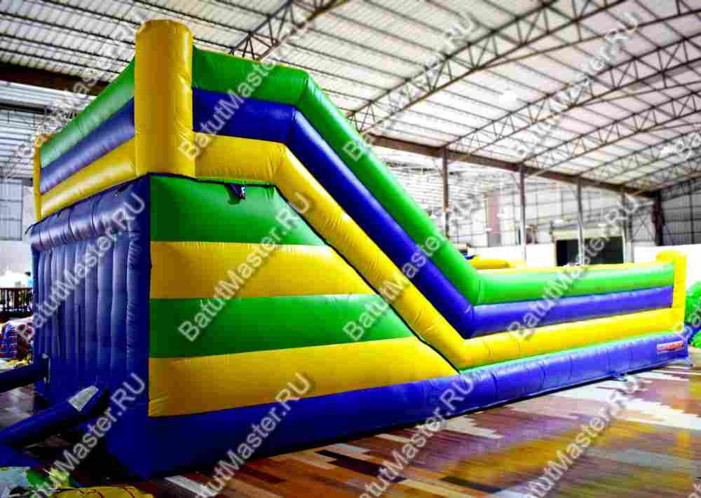 Надувная полоса препятствий "Веселые старты 2" 9*5,5*3,5