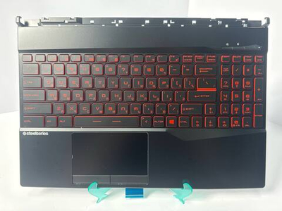 Верхняя панель с клавиатурой (топкейс) для ноутбука MSI GL65 Leopard 10 (957-16U41E-C14)
