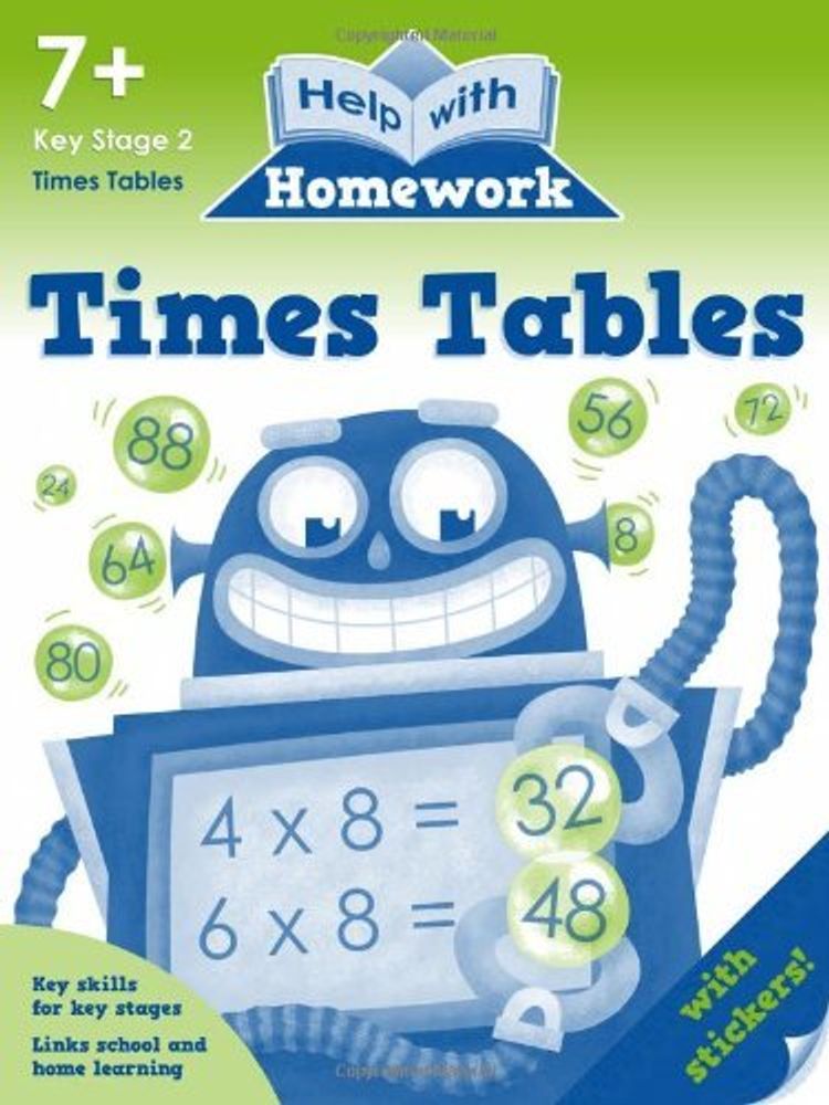 Help with Homework: Times Tables   7+