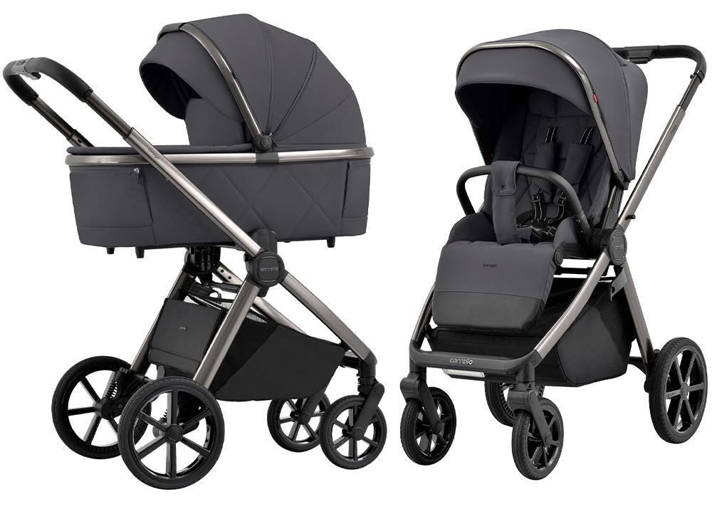 Коляска 2 в 1 Carrello Omega CRL-6530/1 Excellent Grey
