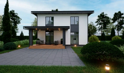 Проект Дома 103 кв. м двухэтажный К-51