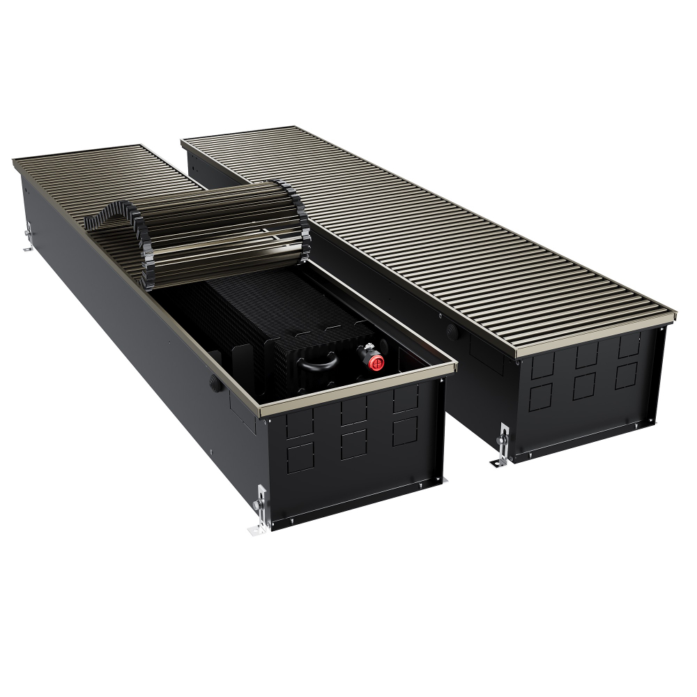 Конвектор внутрипольный Royal Thermo ATRIUM TURBO-190/300/800-DG-U-DB