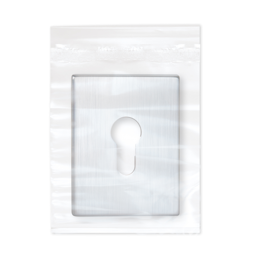 Накладка на цилиндр ESC.C.TRG/K.486 SSC-16 сатинированный хром (1 шт.)