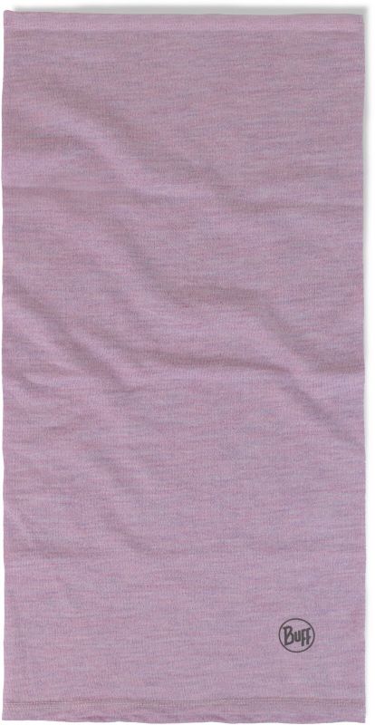 Шерстяной шарф-труба Buff Merino Midweight Melange Lilac Sand Фото 4