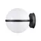 4832/1W NATURE ODL21 739 черный/акрил Ландшафтный настенный светильник E27 1*10W IP44 LOMEO LOMEO