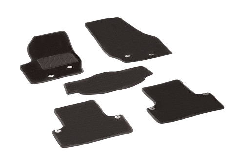 Ворсовые коврики LUX для Volvo XC90 2002-2015, Seintex.83394