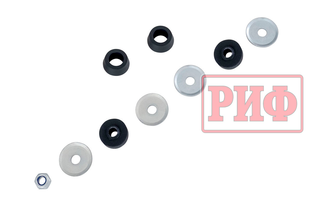 Амортизатор усиленный "Арктика"задний Toyota Land Cruiser 100 и 200 штатный и лифт 0- 25 мм РИФ