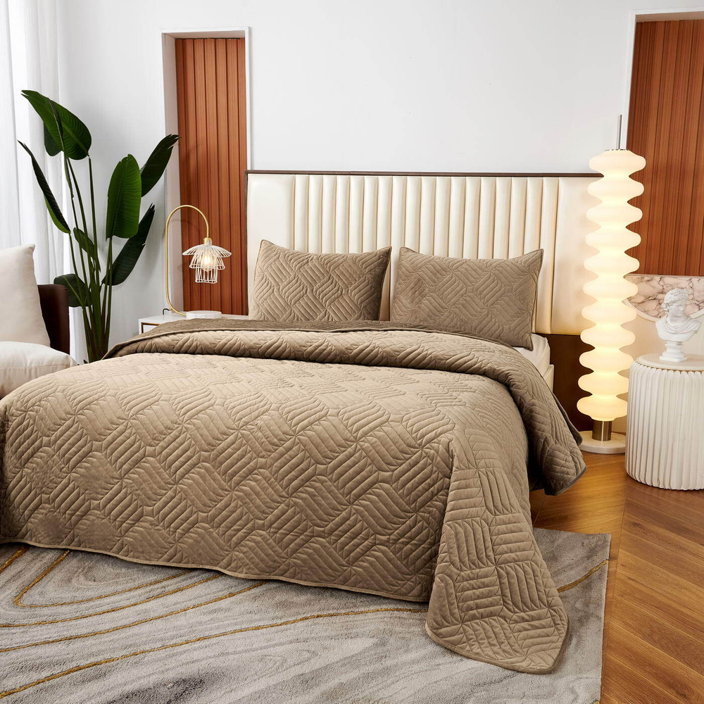 Покрывало 240x260 Sofi De MarkO Армандо песочное