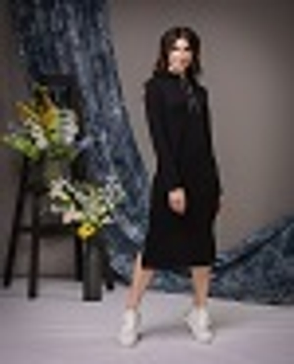 07-01-22 SS Спортивное платье, черное L