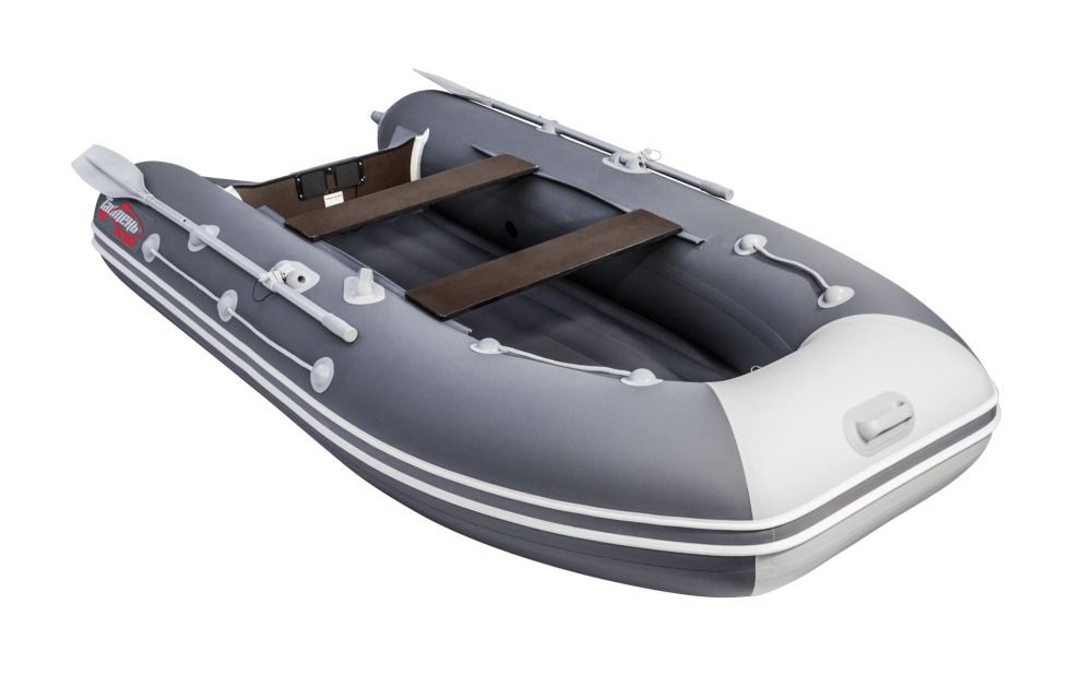 Лодка Таймень LX 3200 НДНД, 3200*1620*460 мм., цвет графит - серый