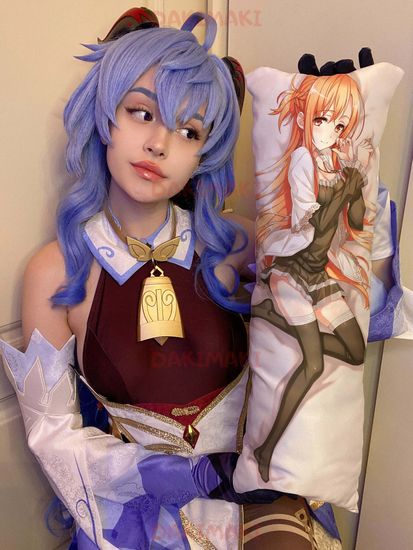 Мини дакимакура Асуна Юки из Мастера меча онлайн арт. M0807, 60х20 см